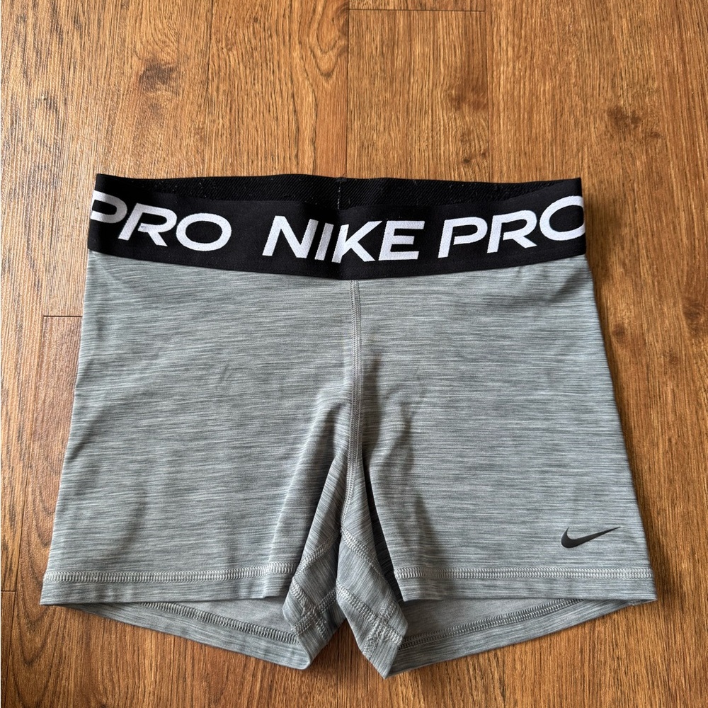 Nike Pro Gray Athletic Shorts